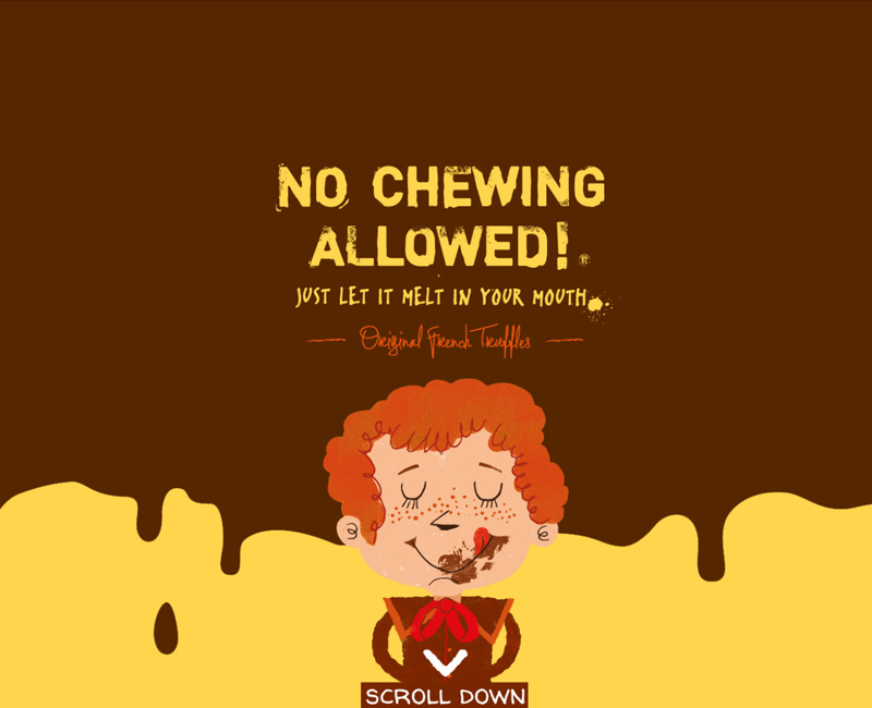 עיצוב והקמת אתר תדמית ל no chewing allowed